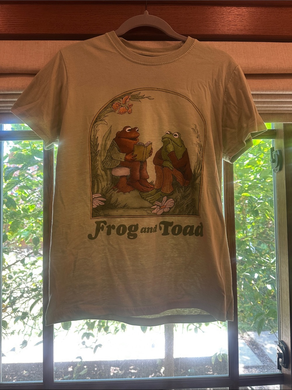 Frog and Toad Graphic Tee - Light Green Kids Short Sleeve